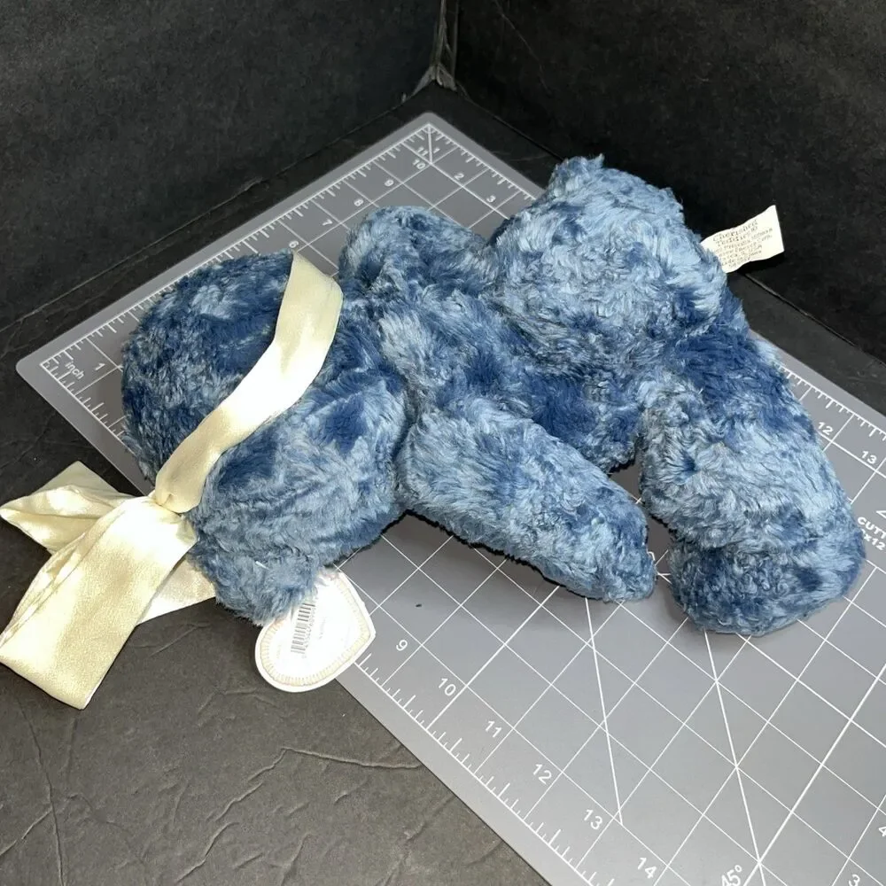 Cherished Teddies Limited Edition Blue Enesco Weighted Stuffed Plush Toy VTG